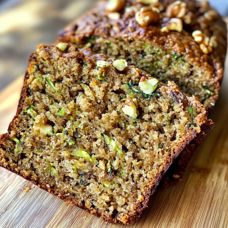 Best Ever Zucchini Walnut Bread