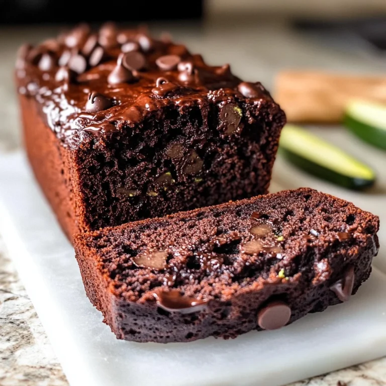 Chocolate Zucchini Bread
