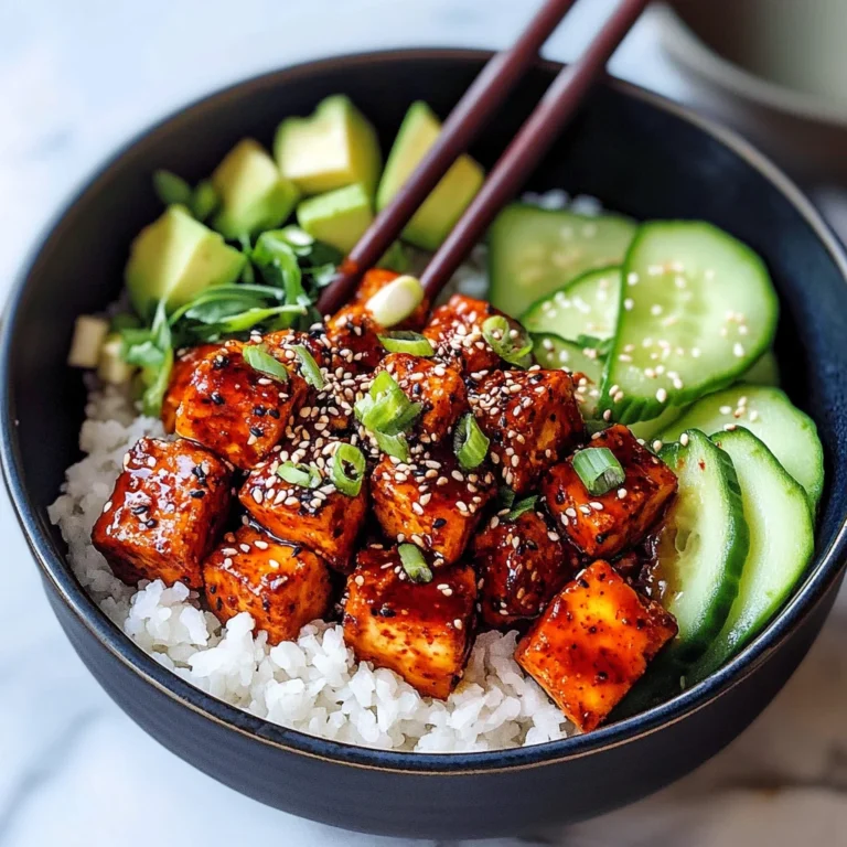 Crispy Gochujang Korean Tofu