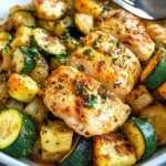 Easy Baked Chicken and Zucchini Recipe