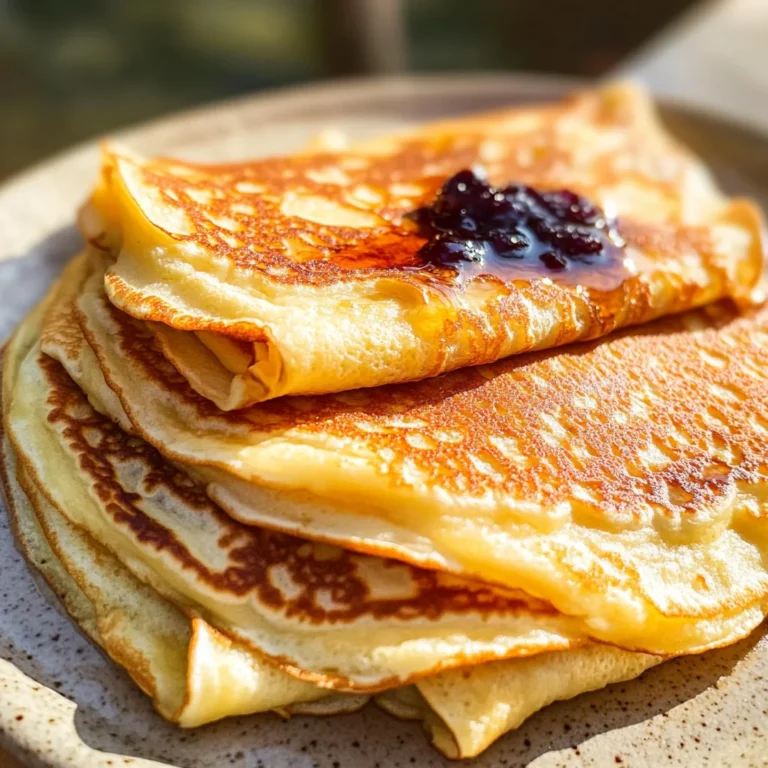 Easy Gluten Free French Crepes Recipe
