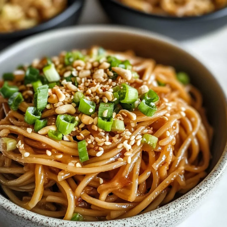 Garlic Sesame Noodles