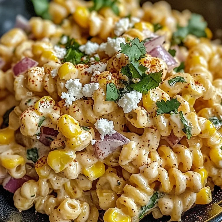 Mexican Street Corn Pasta Salad is a must-try dish!