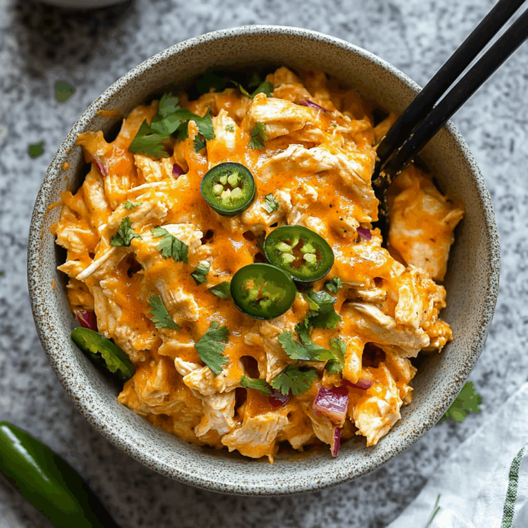 Jalapeño Buffalo Chicken Casserole: Whole30, Keto, Paleo, GF