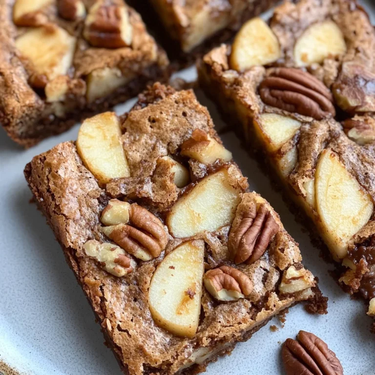 Apple Brownies