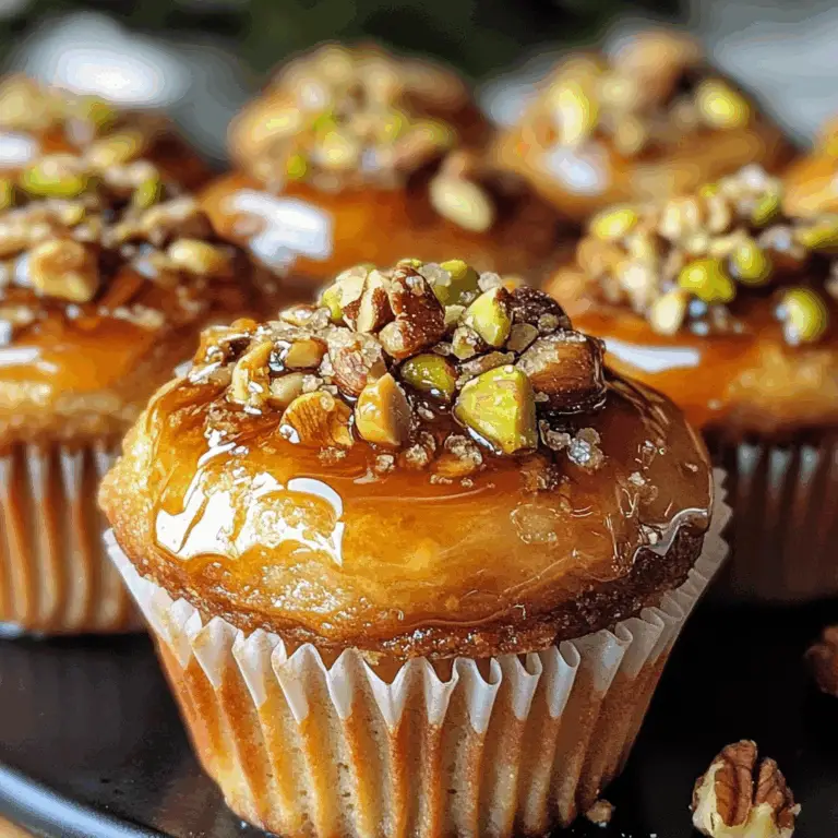 Baklava Muffins: The Perfect Fusion of Classic Greek Pastry and Modern Convenience