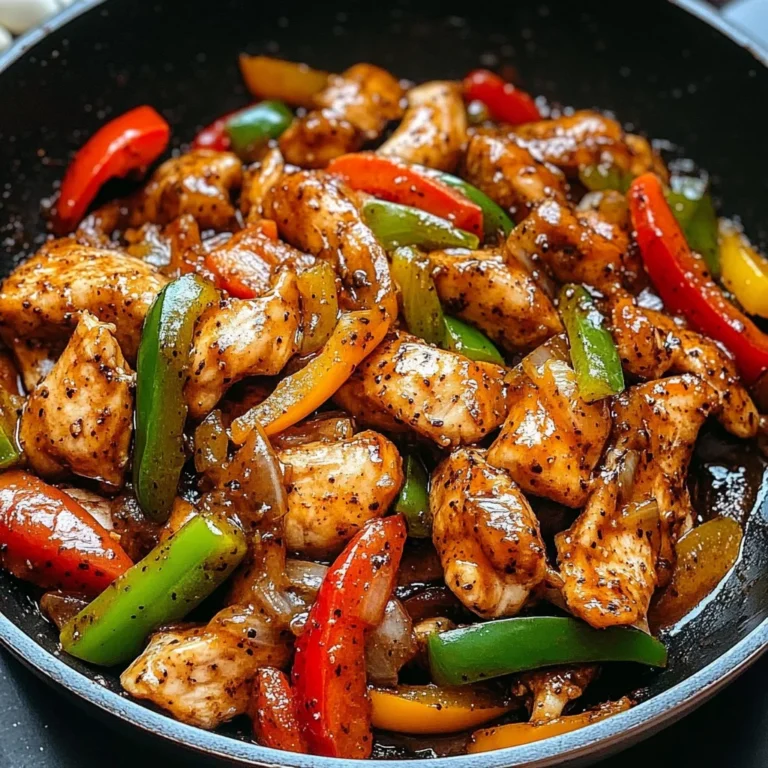 Black Pepper Chicken