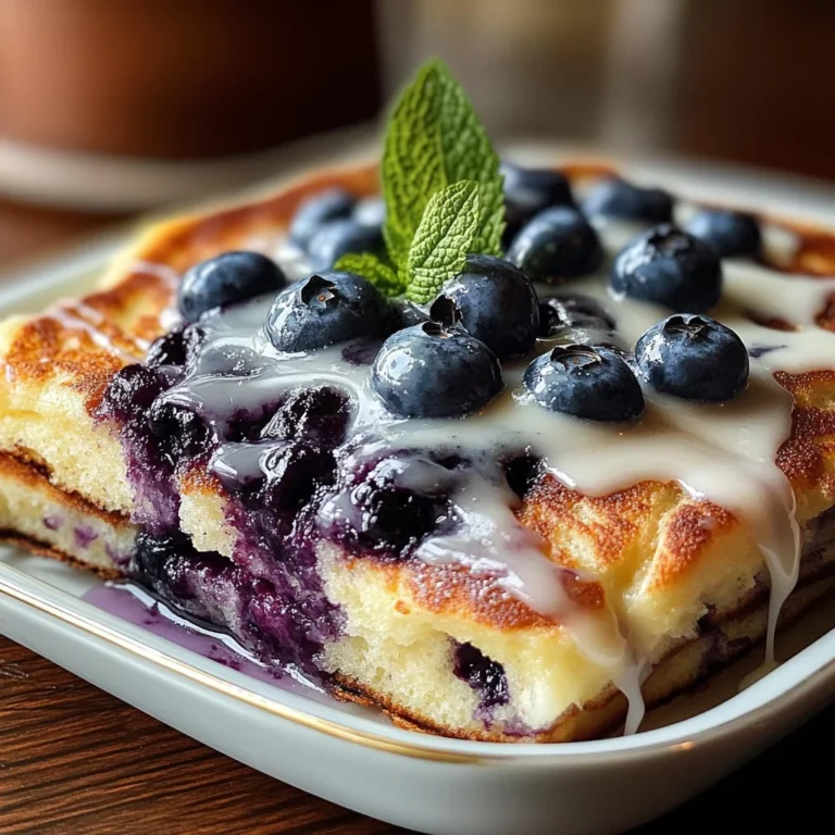 Blueberry Buttermilk Pancake Casserole: The Ultimate Breakfast Recipe