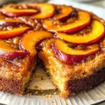 Bourbon Peach Upside-Down Cake