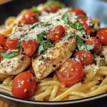 Bruschetta Chicken Pasta