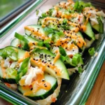California Roll Cucumber Salad