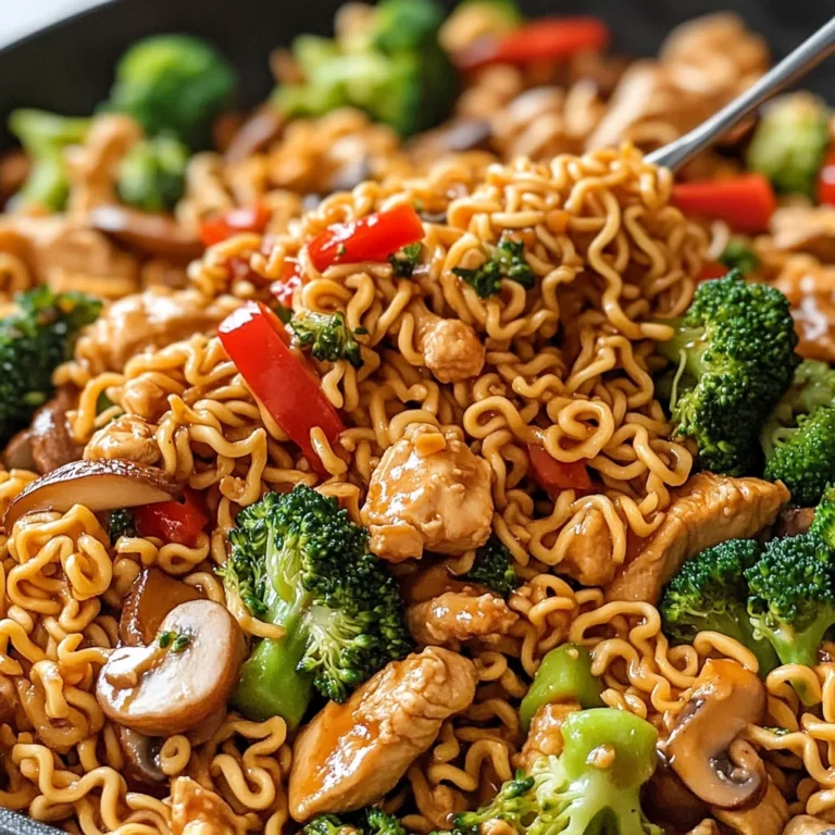 Chicken Ramen Stir Fry