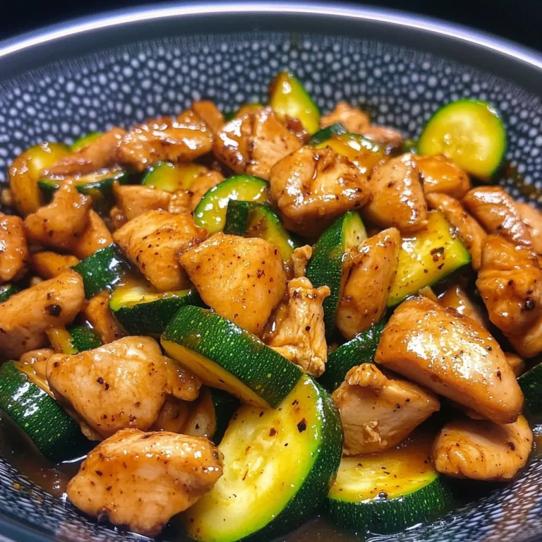 Chicken Zucchini Stir Fry