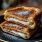 Churro Stuffed French Toast with Cinnamon Sugar