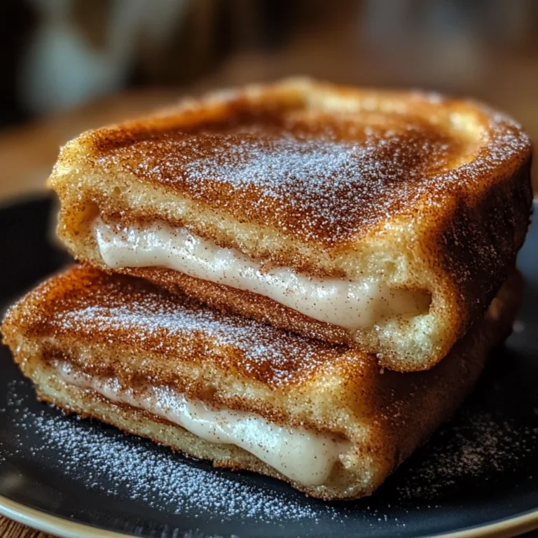 Churro Stuffed French Toast with Cinnamon Sugar