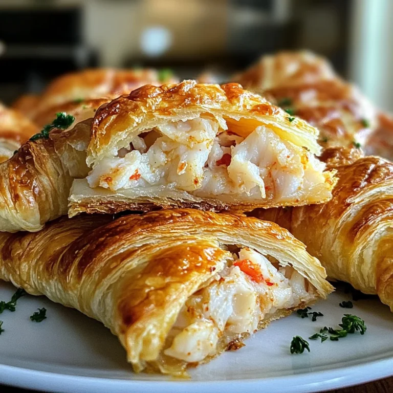 Crab Crescent Bites