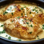 Creamy Baked Chicken with Parmesan and Garlic