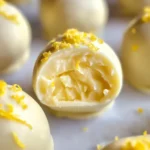 Creamy Lemon Truffles Recipe
