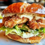 Crispy Chicken Caesar Sandwich
