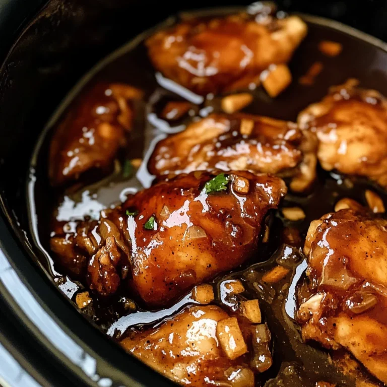 Crockpot Bourbon Chicken