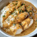 Easy Crockpot Chicken and Gravy