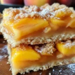 Heavenly Summer Peach Bars