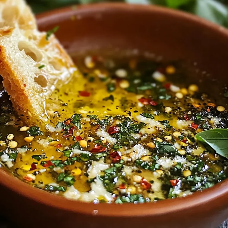 Irresistible Olive Oil Bread Dip