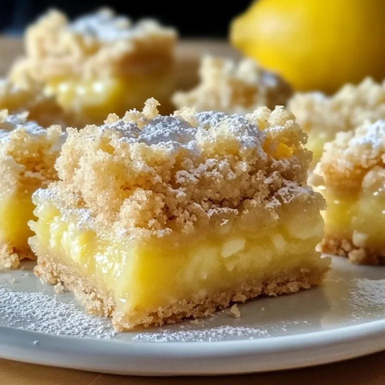 Lemon Crumb Bars
