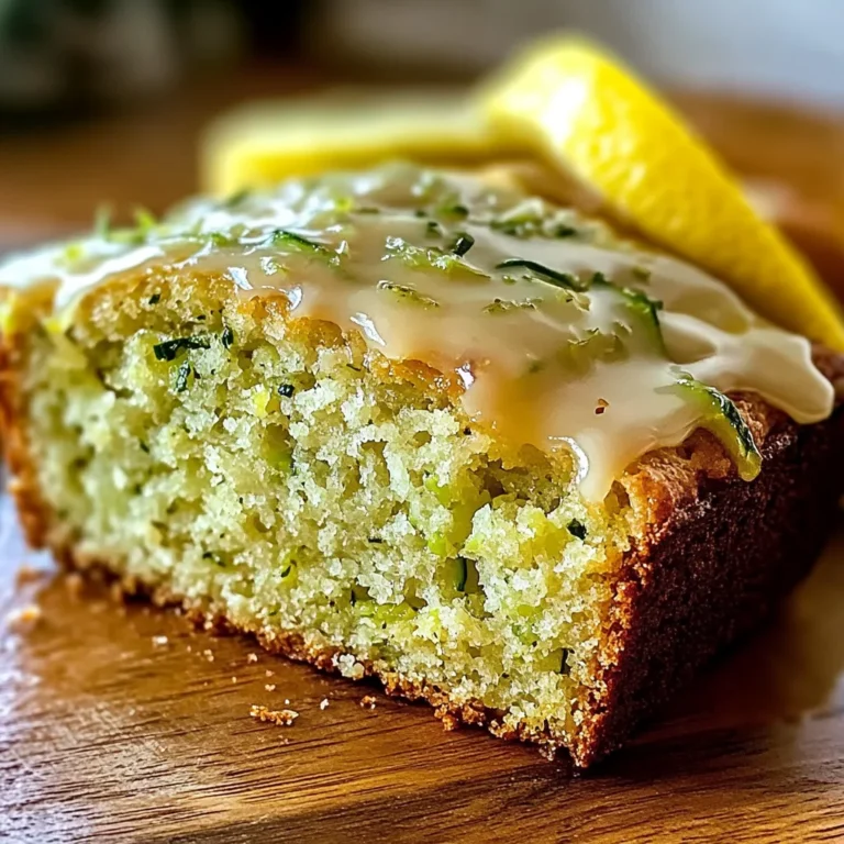 Lemon Zucchini Bread: A Bright & Moist Slice of Summer