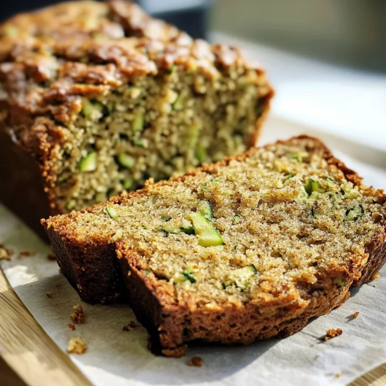 Low Sugar Zucchini Bread