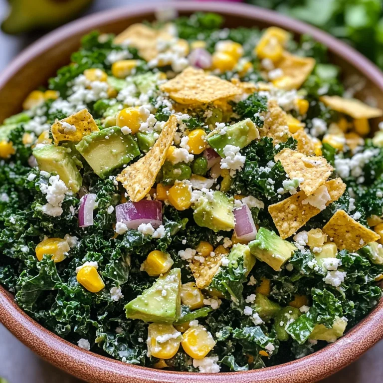 Mexican Street Corn Kale Salad