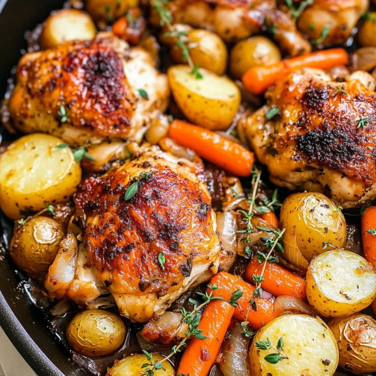 One-Pan Chicken and Potatoes