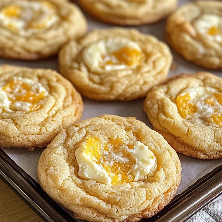 Orange Creamsicle Cookies
