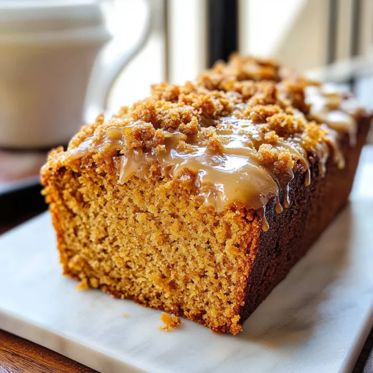 Pumpkin Bread with Maple Glaze