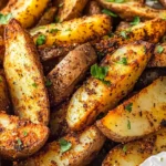 Seasoned Baked Potato Wedges