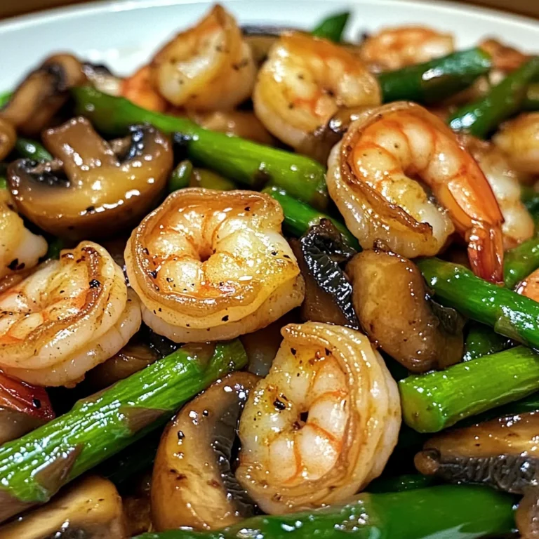 Shrimp and Asparagus Stir-Fry with Mushrooms: An Amazing Ultimate Recipe