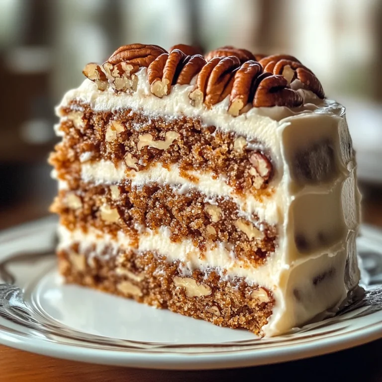 Southern Georgia Pecan Cake Recipe