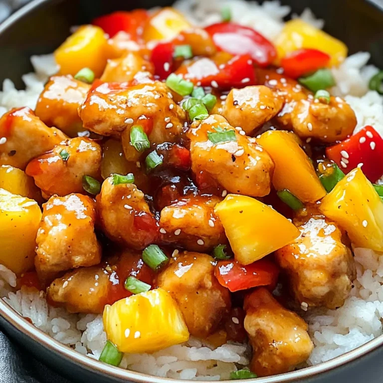 Sweet And Sour Chicken Recipe