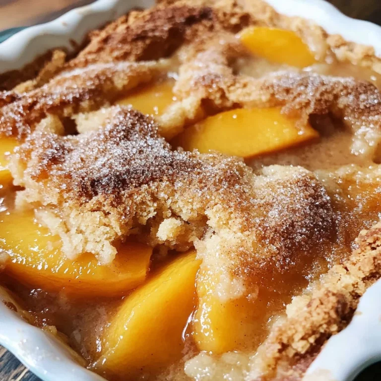 The Best Southern Peach Cobbler Recipe