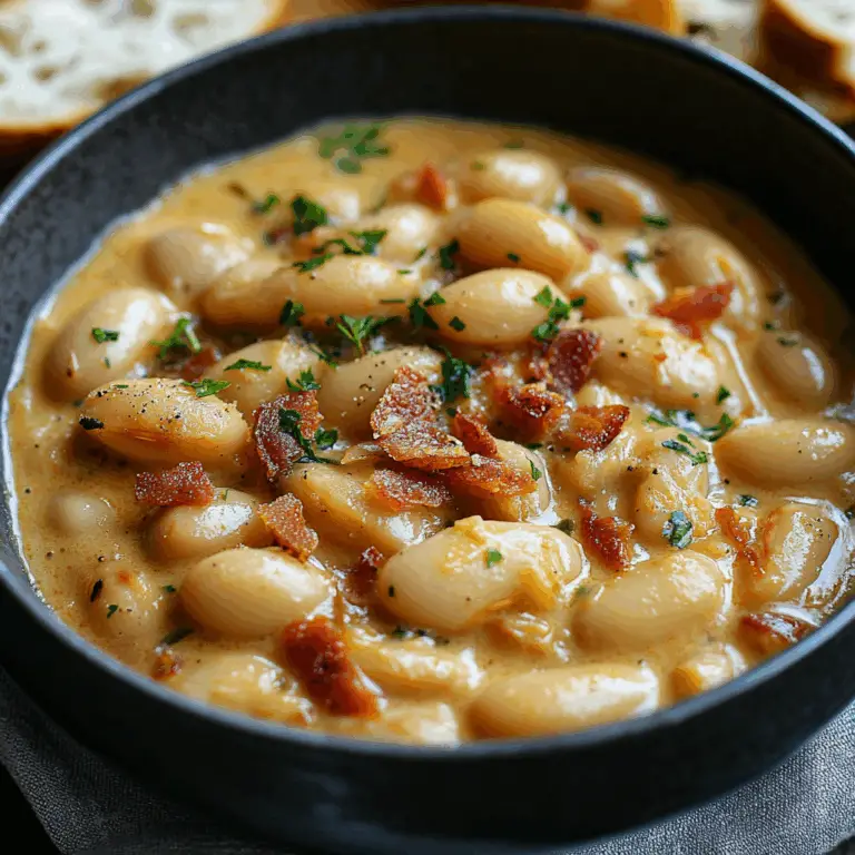 Creamy Tuscan Marry Me Butter Beans