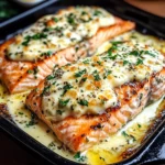 Baked Boursin Salmon – Creamy, Flavorful & Perfectly Baked