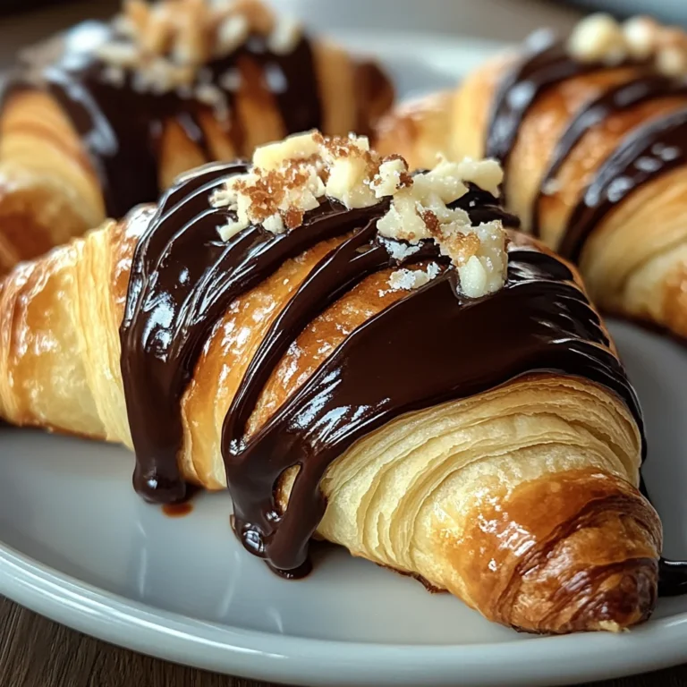 Boston Cream Pie Croissants