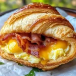 Breakfast Croissant Sandwich