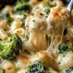 Chicken and Broccoli Alfredo Bake