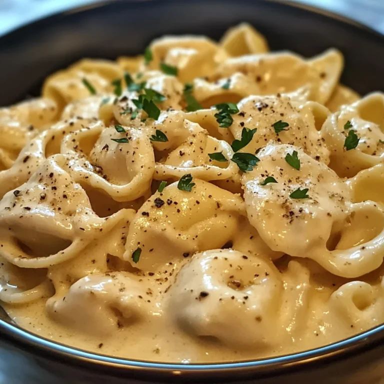 Crockpot Chicken Alfredo Tortellini: A Creamy Delight You’ll Love!