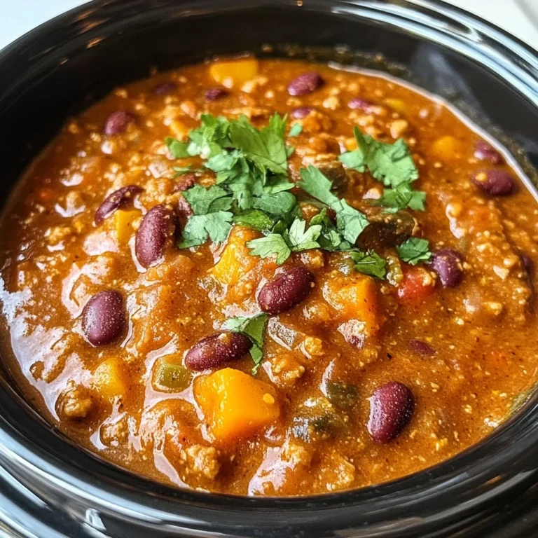 Crockpot Pumpkin Chili