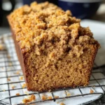 Easy Pumpkin Bread with Crumb Topping
