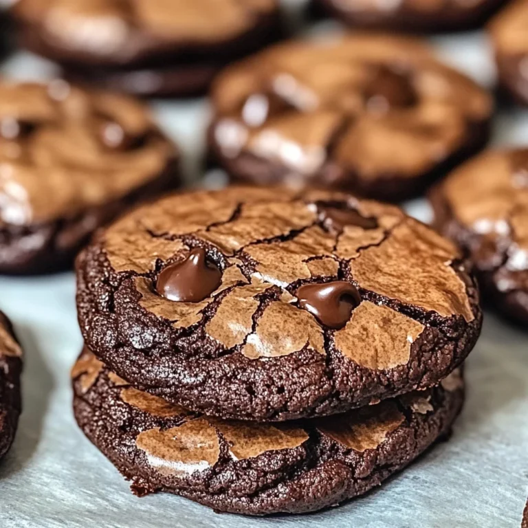 Fudgy Brownie Cookies