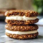 Gingerbread Oatmeal Cream Pies