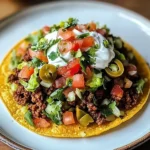 Ground Beef Tostadas